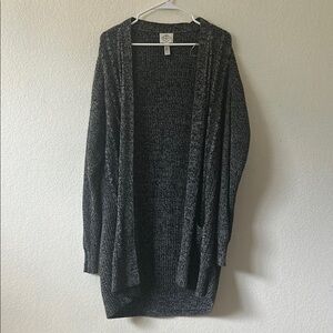 St. John's Bay Gray Cardigan
